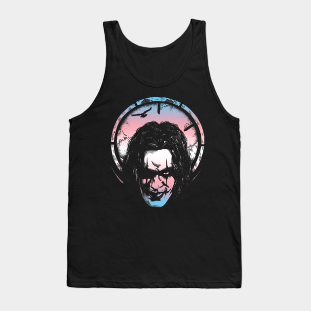 Crow trans pride Tank Top by JonathanGrimmArt